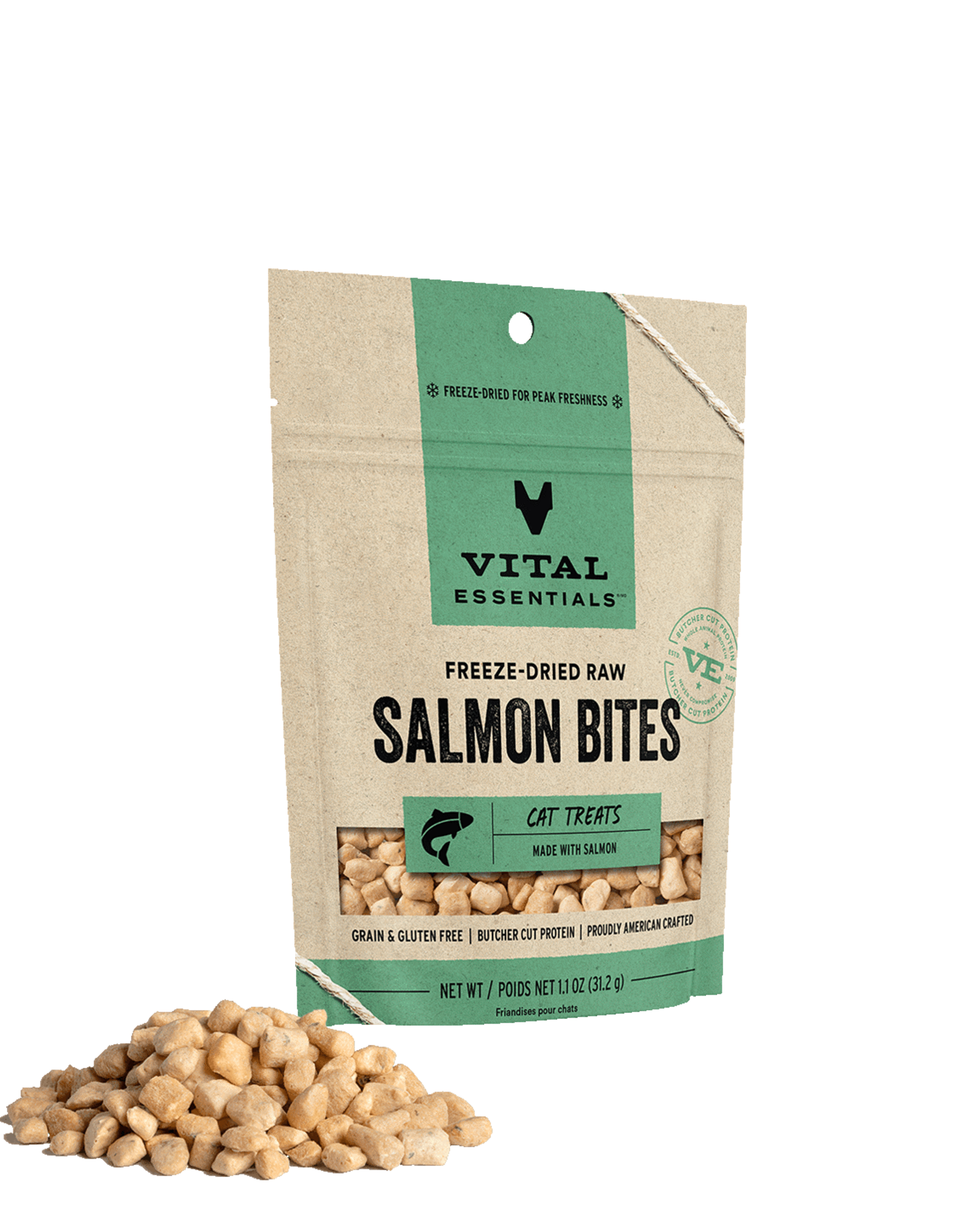 Vital Essentials Vital Essentials Cat Treats Wild Alaskan Salmon