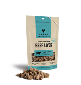 Vital Essentials Vital Essentials Dog Treats Beef Liver 2.1oz