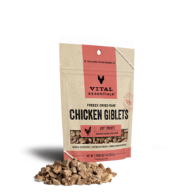 Vital Essentials Vital Essentials Cat Treats Chicken Giblets