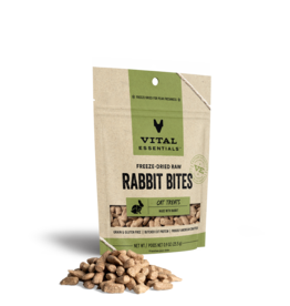 Vital Essentials Vital Essentials Cat Treats Rabbit Bites