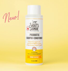 Skout's Honor Cat Shampoo + Conditioner Honeysuckle 16oz