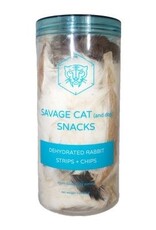 Savage Cat Rabbit Strips & Chips 3oz