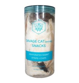 Savage Cat Rabbit Strips & Chips 3oz