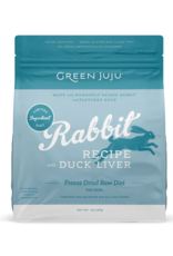 Green Juju Green Juju Freeze-Dried Raw Rabbit with Duck Liver Recipe