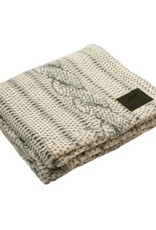 Tall Tails Cable Knit Blanket 30x40