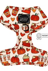 Sassy Woof Fall Pie There! Adjustable Dog Harness