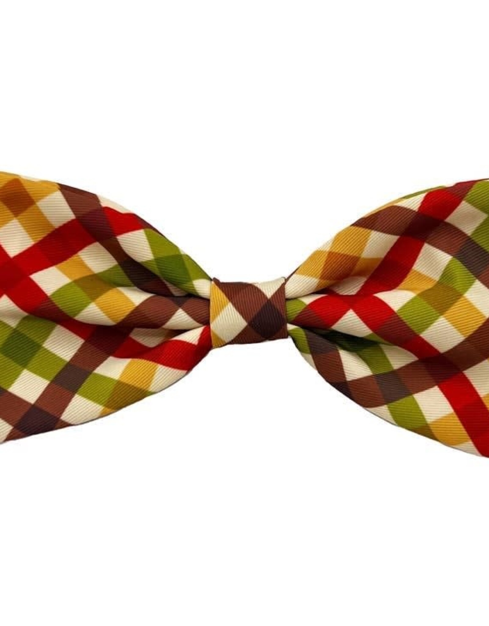 Huxley & Kent Fall Bow Tie - Harvest Check