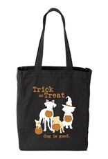 Dog Is Good Trick or Treat Tote