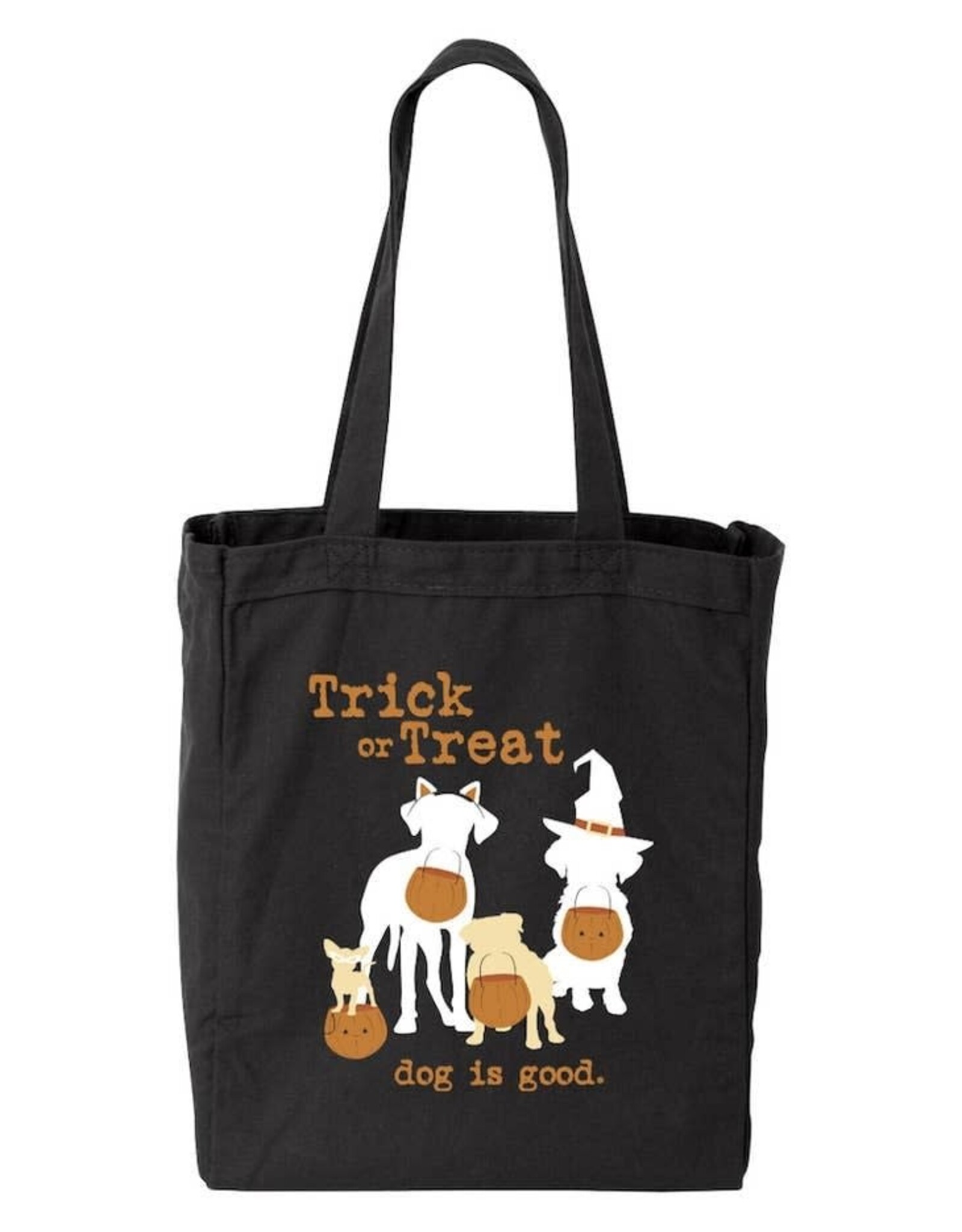 Dog Is Good Trick or Treat Tote