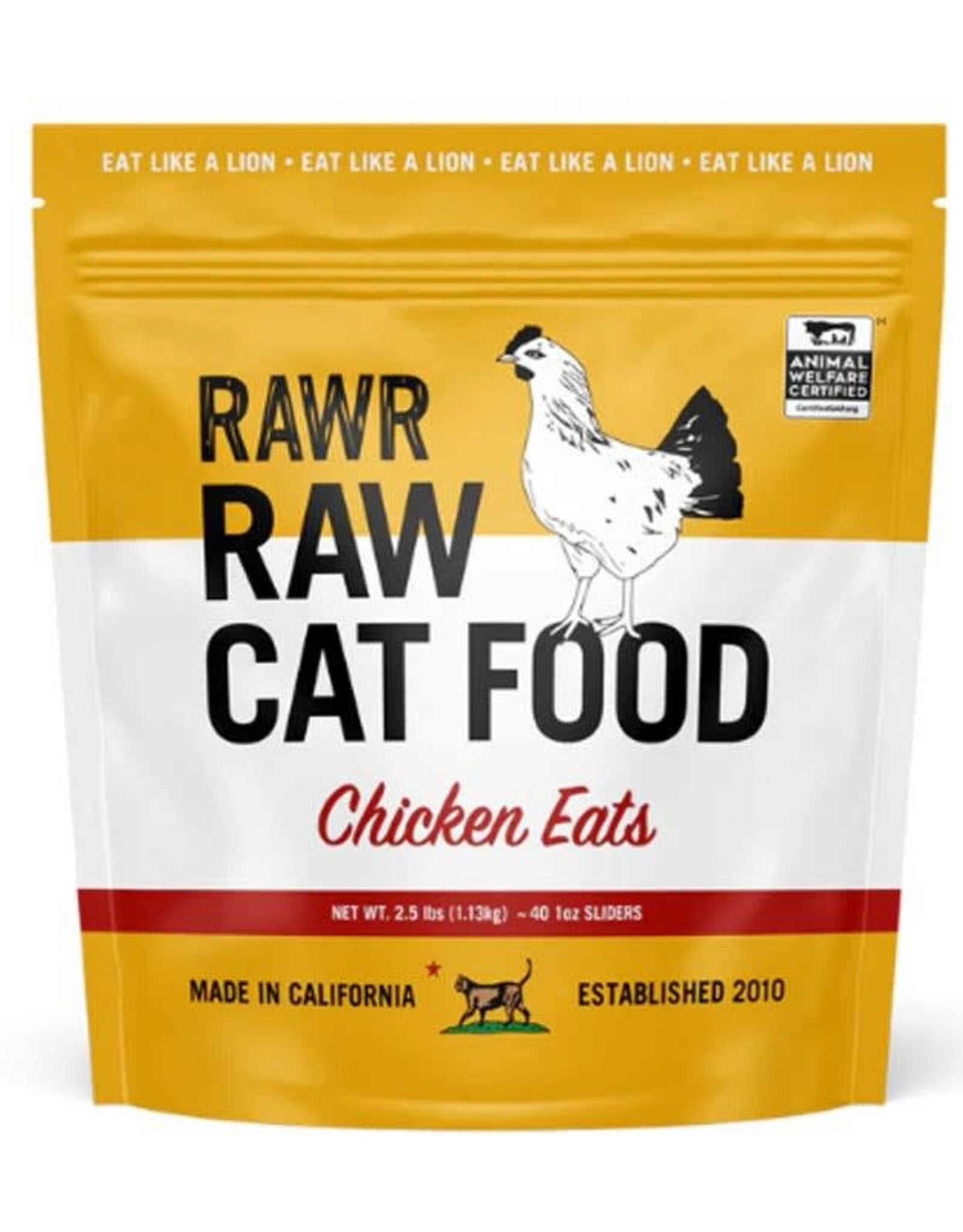 Rawr Rawr Chicken Eats - Bone In Complete 2.5lb