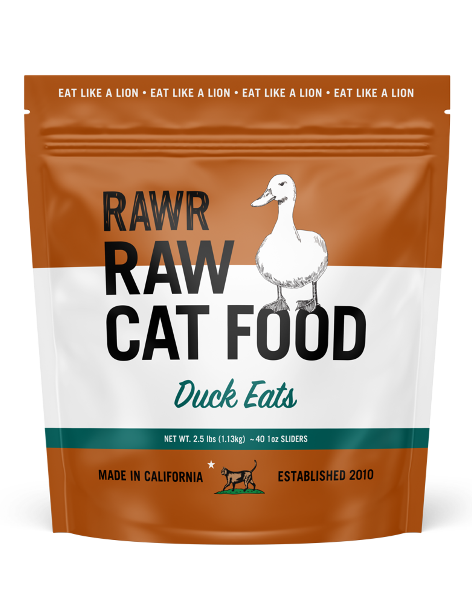 Rawr Rawr Duck Eats - Bone In Complete 2.5lb