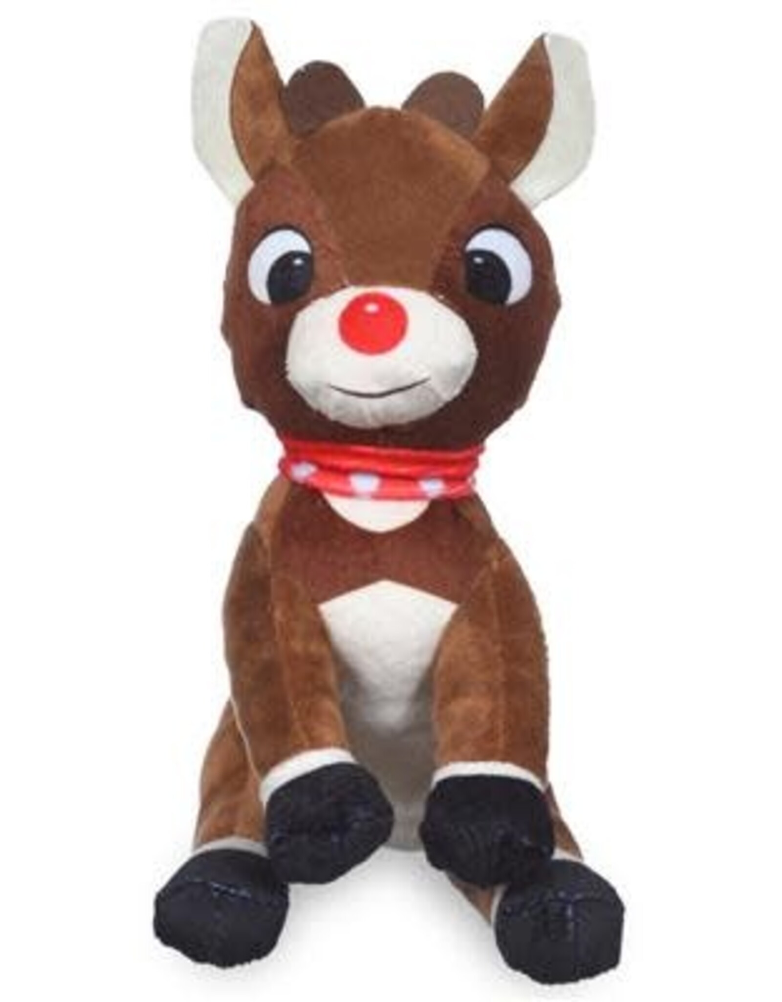 Rudolph: 9" Holiday Rudolph Plush Squeaker Toy