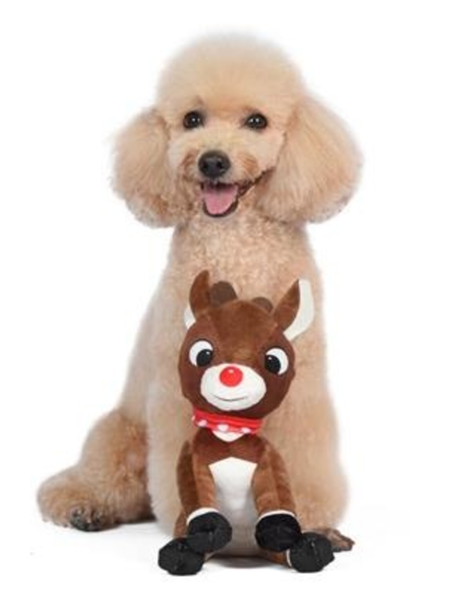 Rudolph: 9" Holiday Rudolph Plush Squeaker Toy