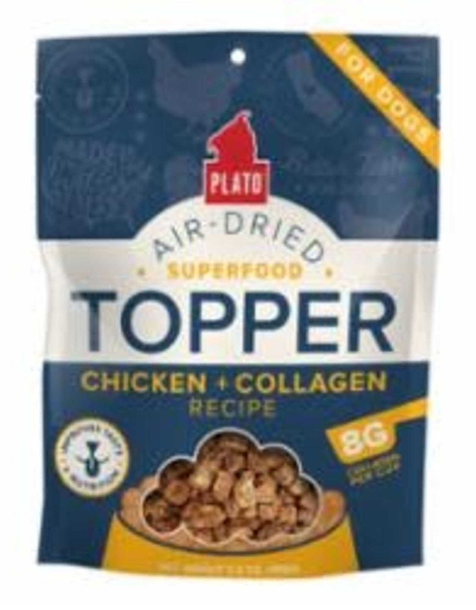 Plato Pet Treats Plato Chicken & Collagen Topper