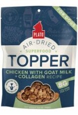 Plato Pet Treats Plato Chicken with Goat Milk & Collagen Topper