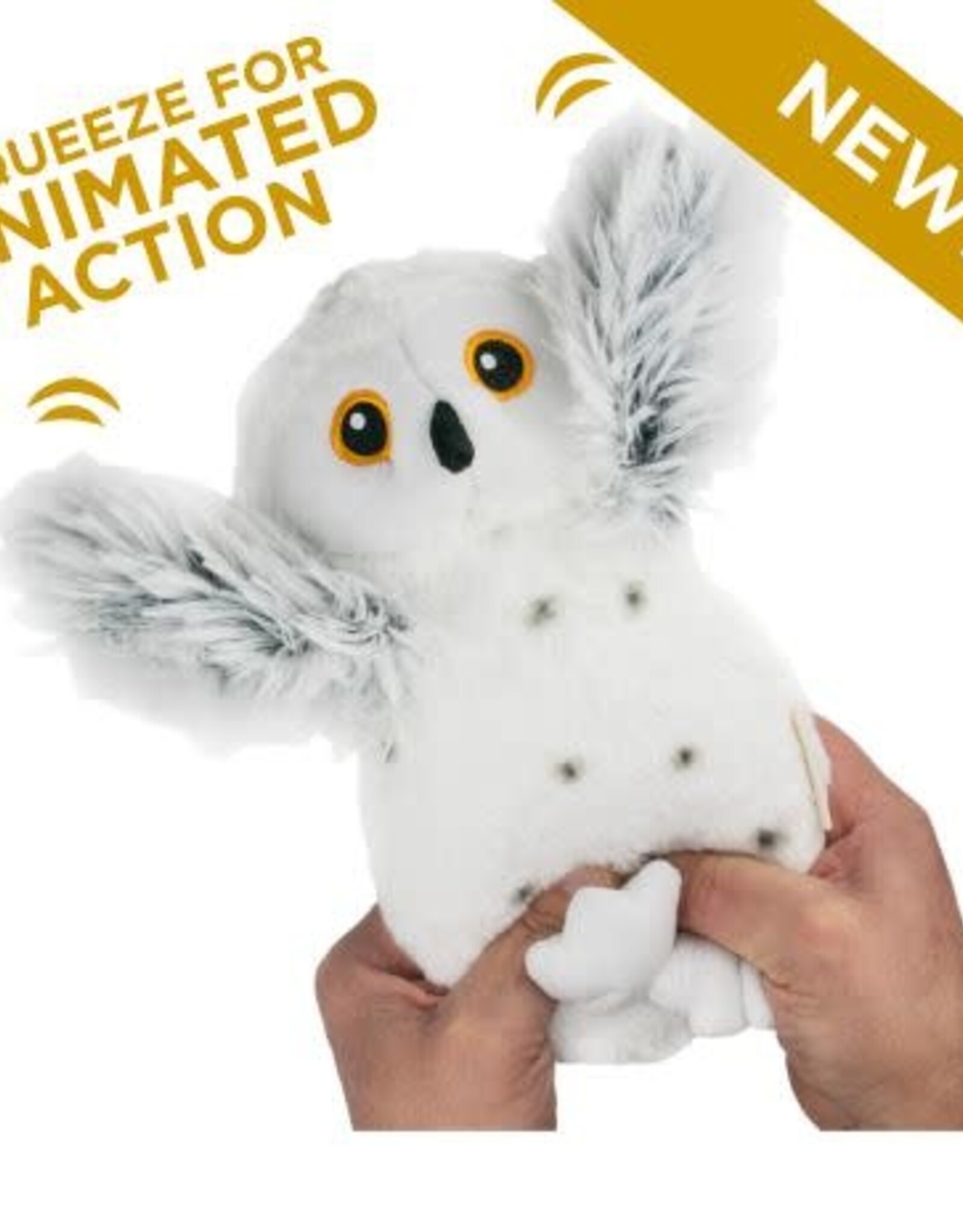 Tall Tails Tall Tails Animated Snow Owl 9.5"