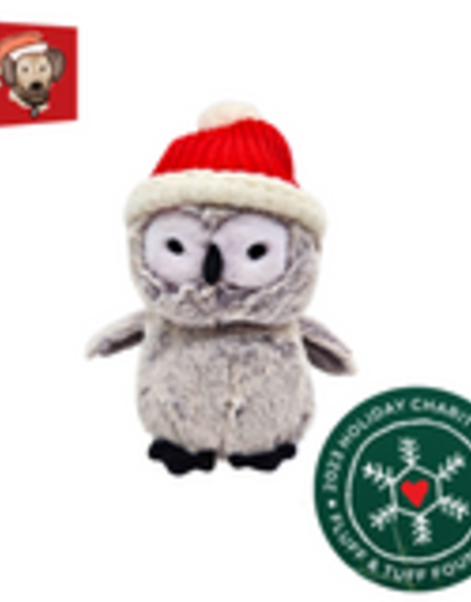 Fluff & Tuff Fluff & Tuff Holiday Frosty Owl ('23 Charity Toy)