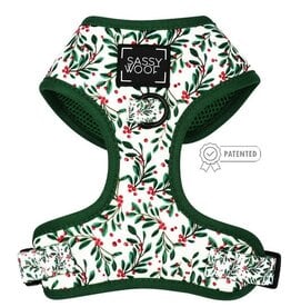 Sassy Woof Sassy Woof Holiday Harness - Under the Mistletoe