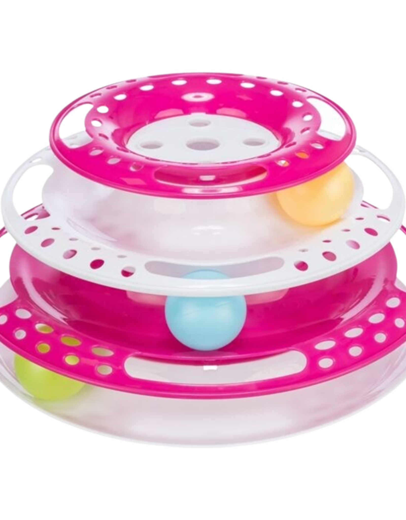 Trixie Cat Activity Catch The Balls Pink