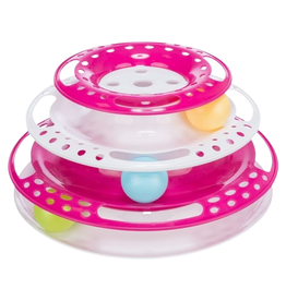 Trixie Cat Activity Catch The Balls Pink