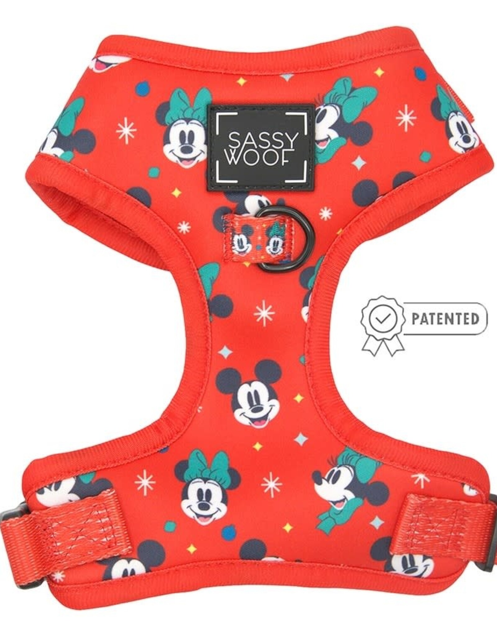 Sassy Woof Disney Holiday Collection Adjustable Harness