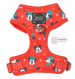 Sassy Woof Disney Holiday Collection Adjustable Harness