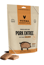 Vital Essentials Vital Essentials Cat Freeze-Dried Pork Mini Patties 8oz