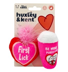 Huxley & Kent Huxley Kent First Lick Heart & Be Mine Coffee 2 Pack for Cats