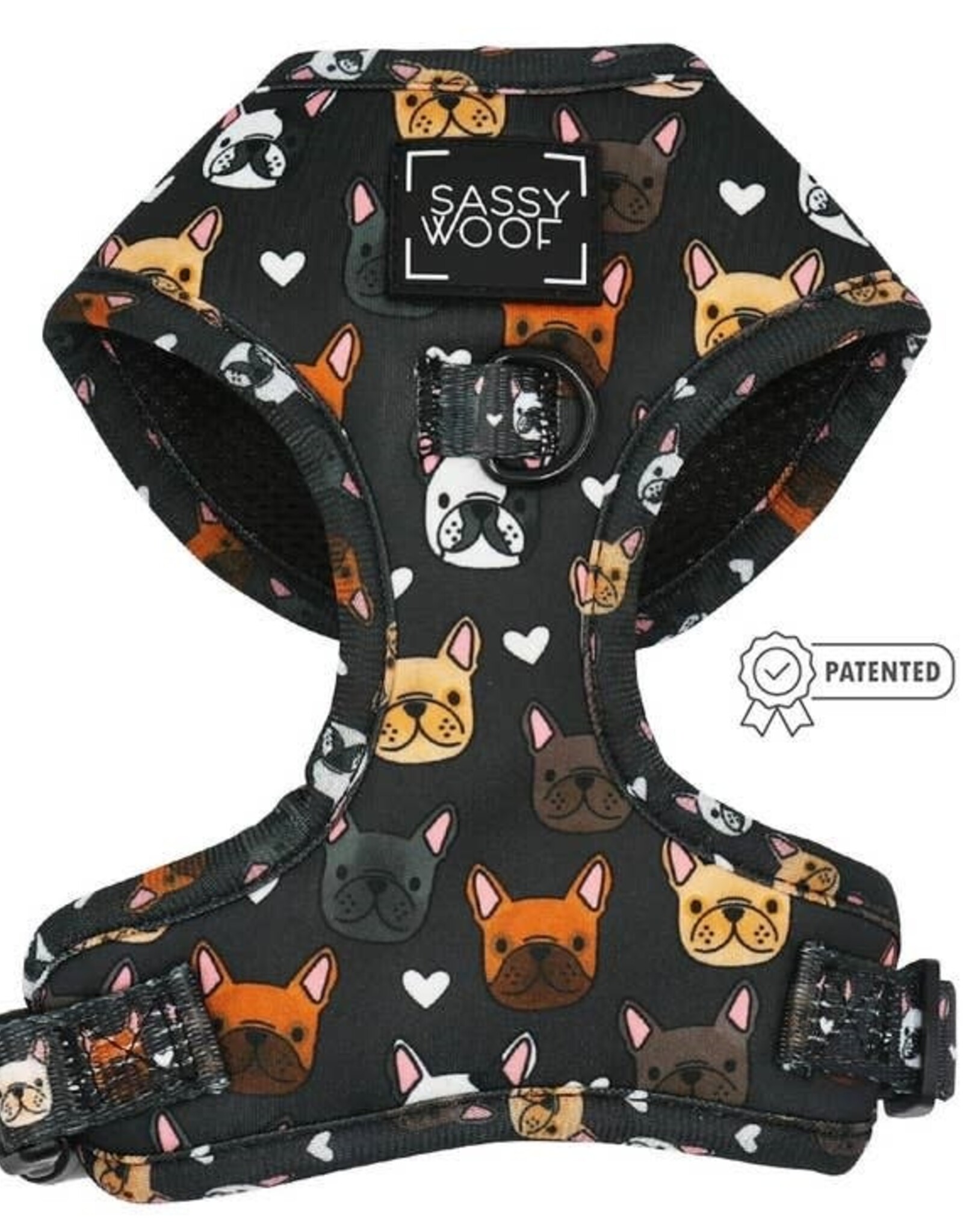 Sassy Woof Sassy Woof Fab Frenchie Adjustable Dog Harness