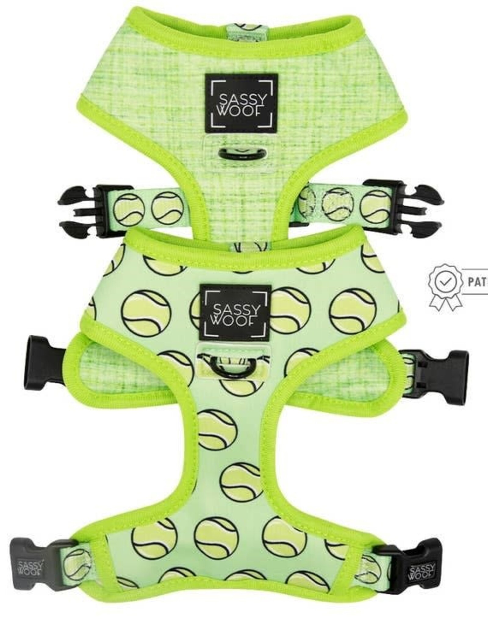 Sassy Woof Sassy Woof Serving Up Sass Reversible Adjustable Dog Harness