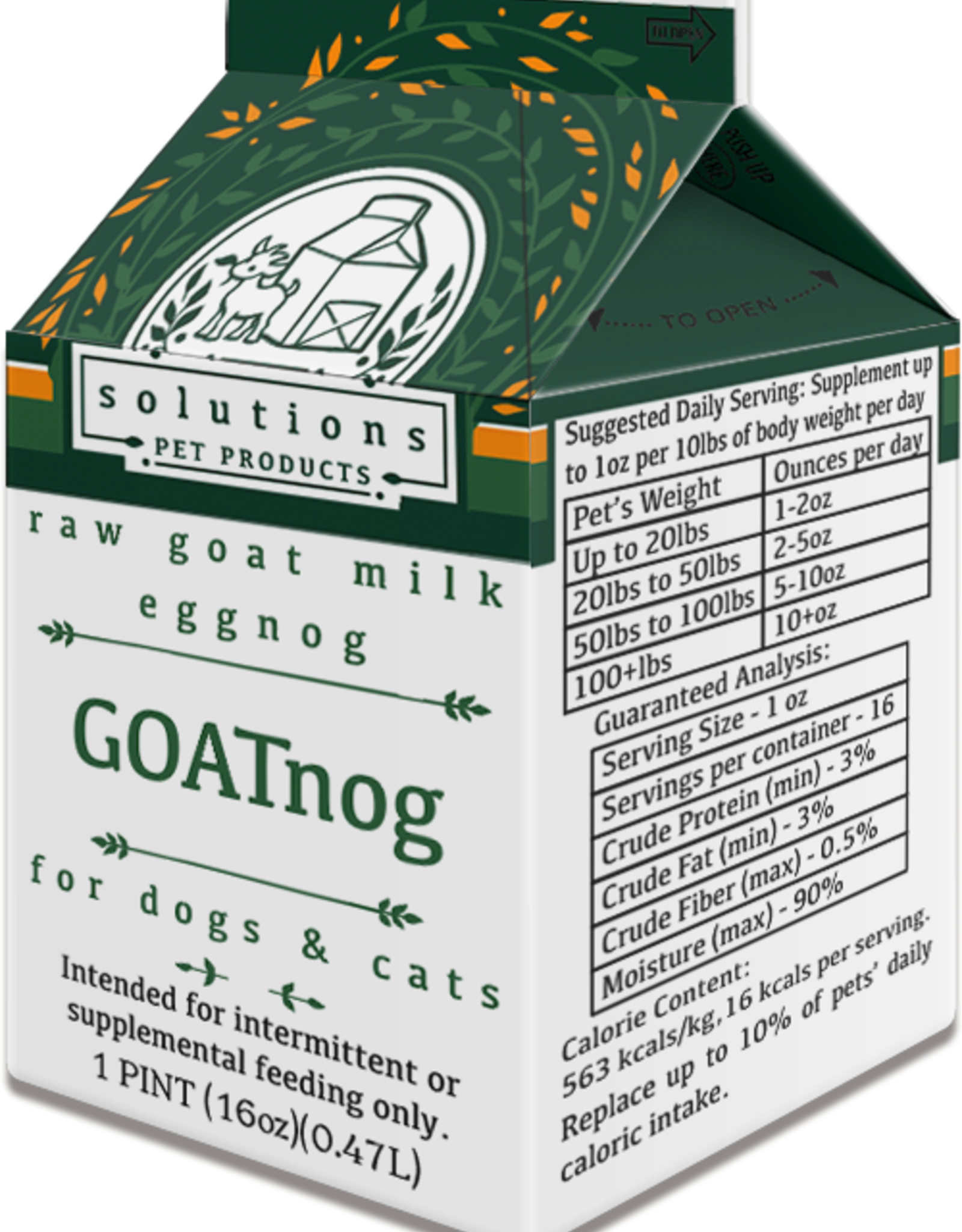 Solutions Pet Products Solutions GOATnog