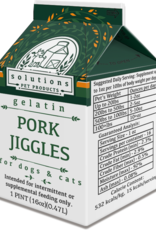 Solutions Pet Products Solutions Pork Jiggles - Bone Broth