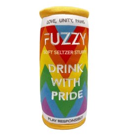 Huxley & Kent Pride Fuzzy Soft Seltzer for Dogs