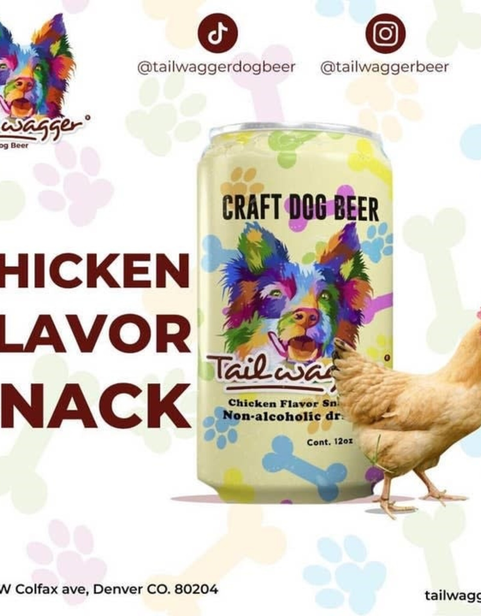 Tail Waggers Tail Waggers Chicken Porter Dog Beer