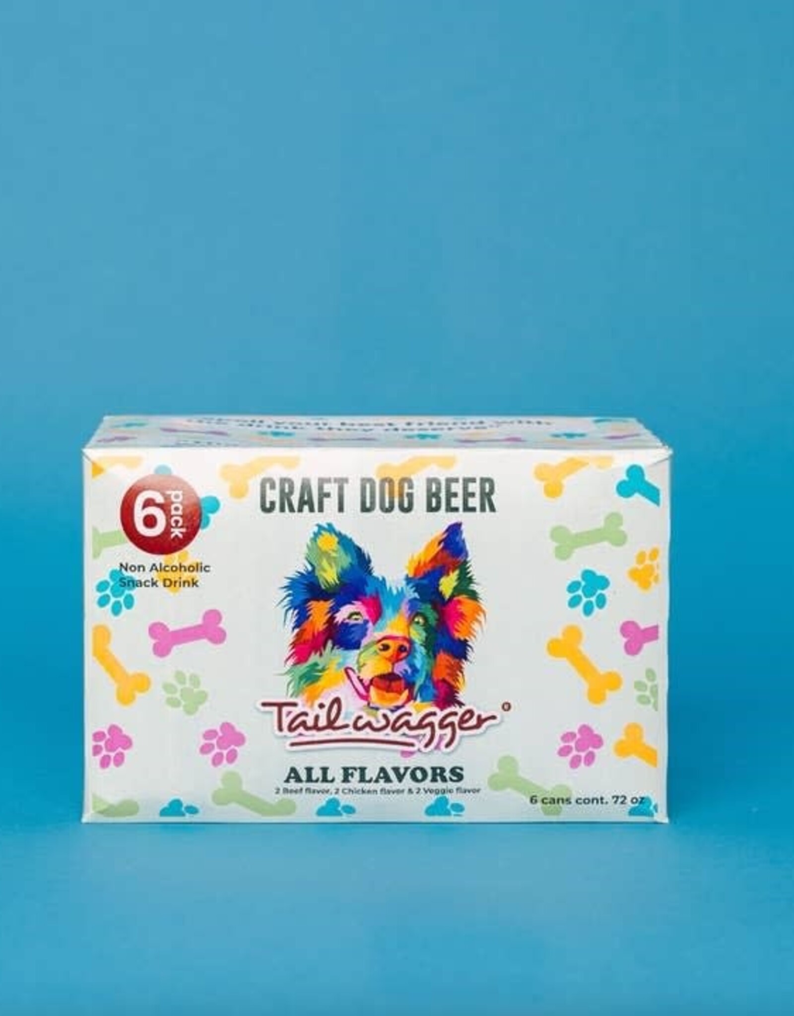 Tail Waggers Tail Waggers Craft Dog Beer 6 Pack (Variety)