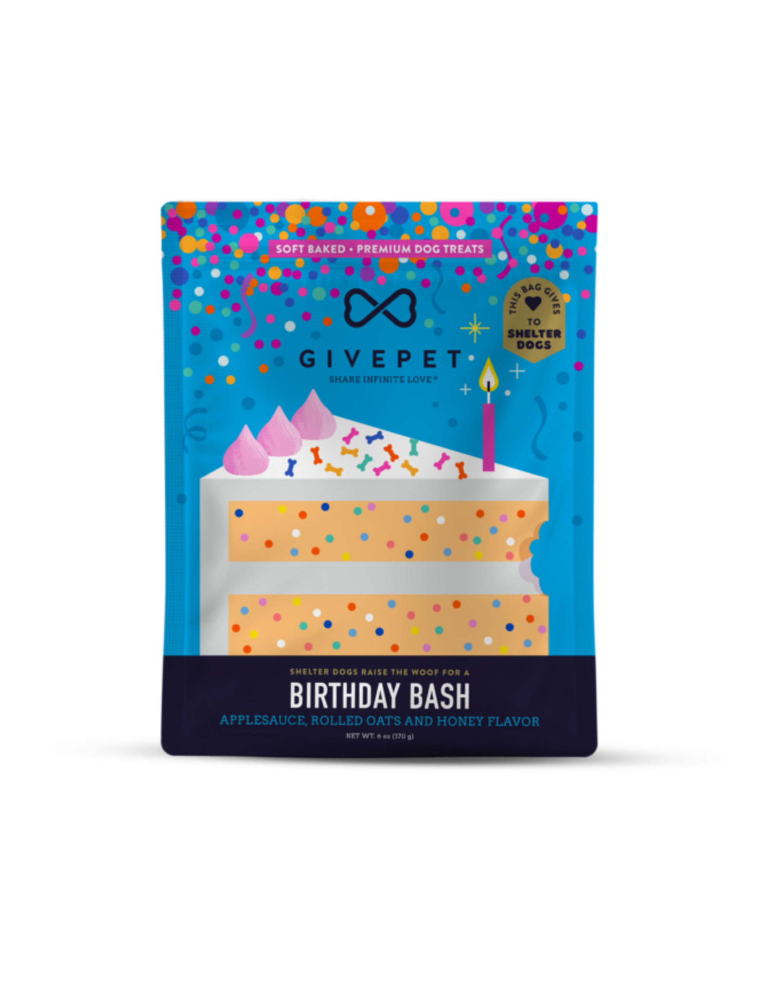 GivePet Birthday Bash Dog Treat