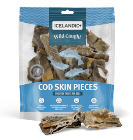 Icelandic+ Icelandic+ Cod Skin Pieces 8oz
