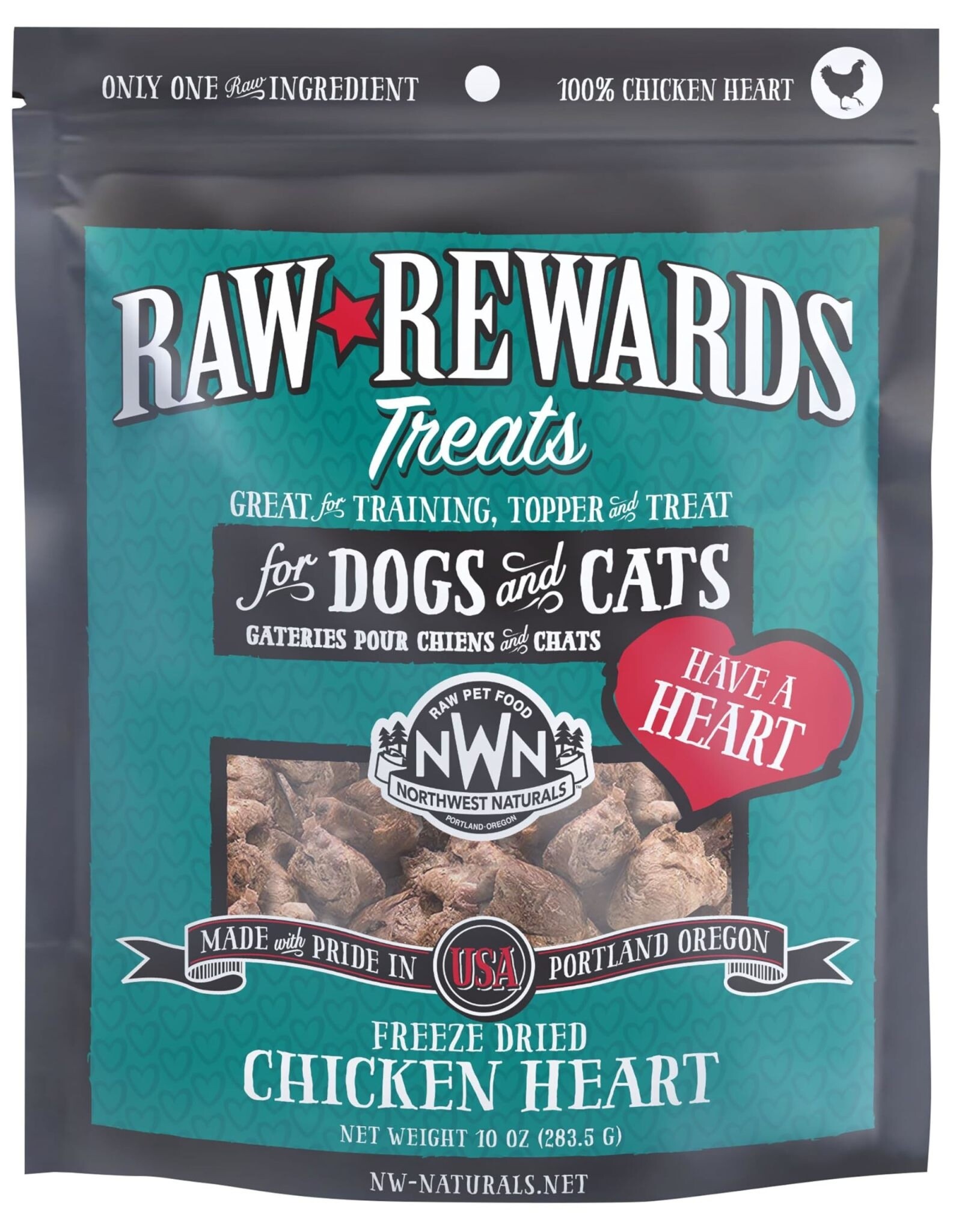 Northwest Naturals Chicken Heart 3oz