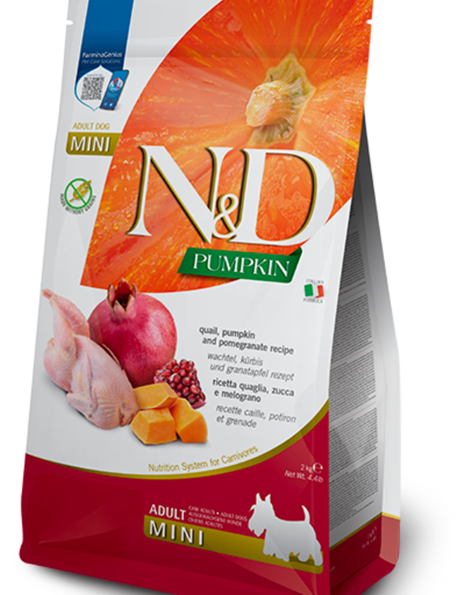 Farmina Farmina N&D Pumpkin Formula - Quail & Pomegranate Adult