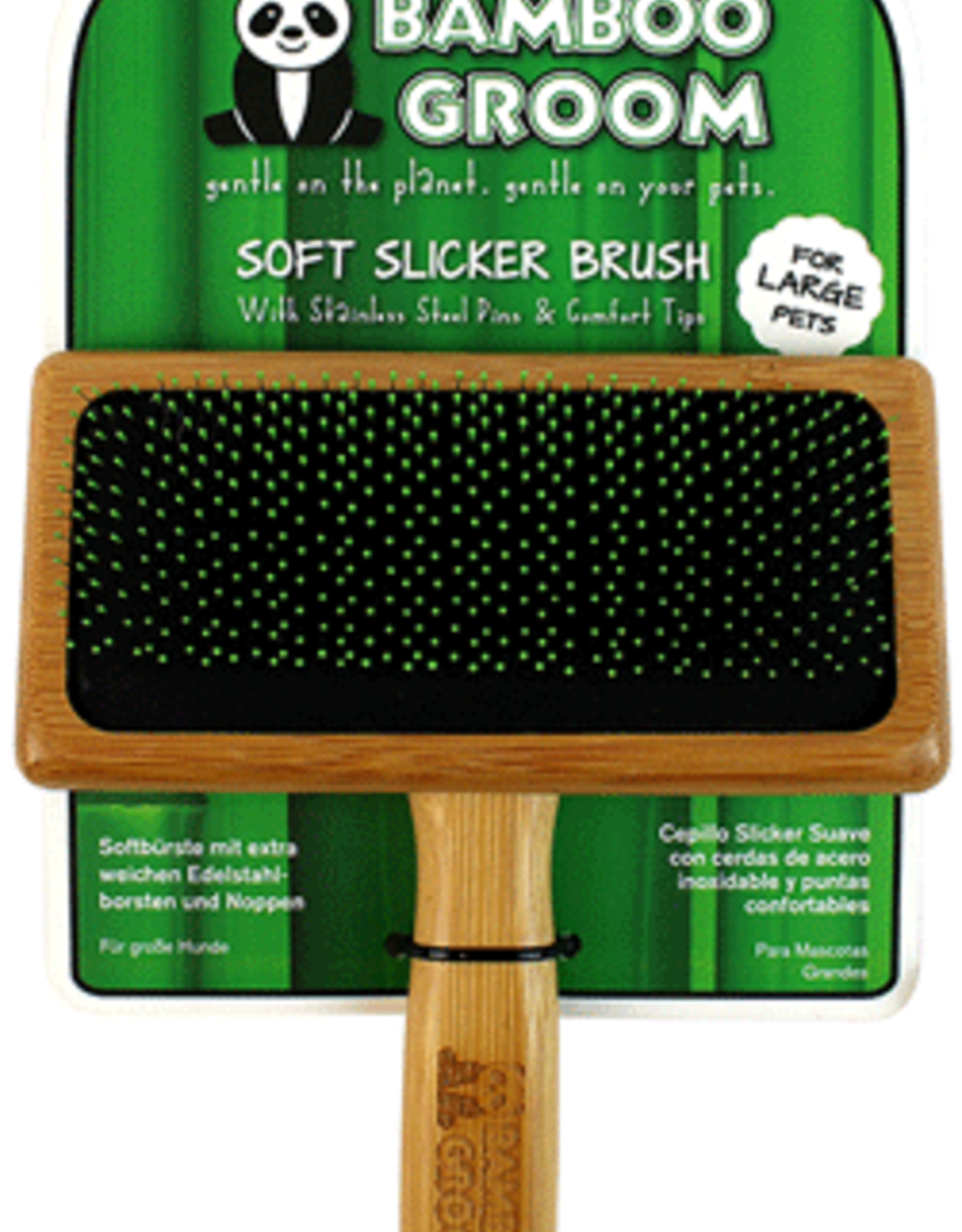 Bamboo Soft Slicker Brush