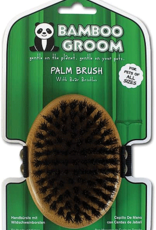 Bamboo Palm Brush with Boar Bristles