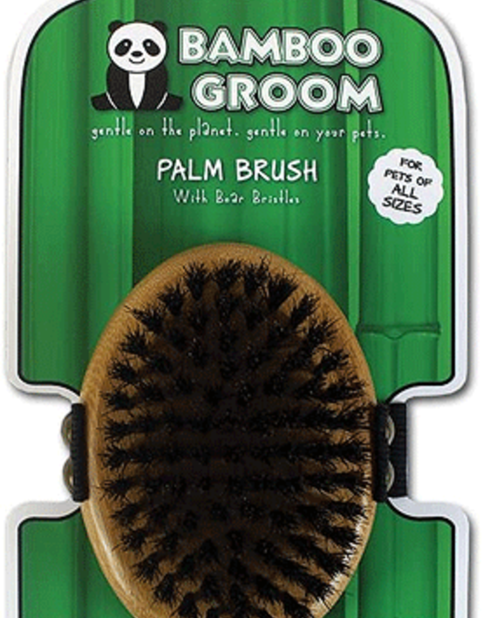 Bamboo Palm Brush with Boar Bristles