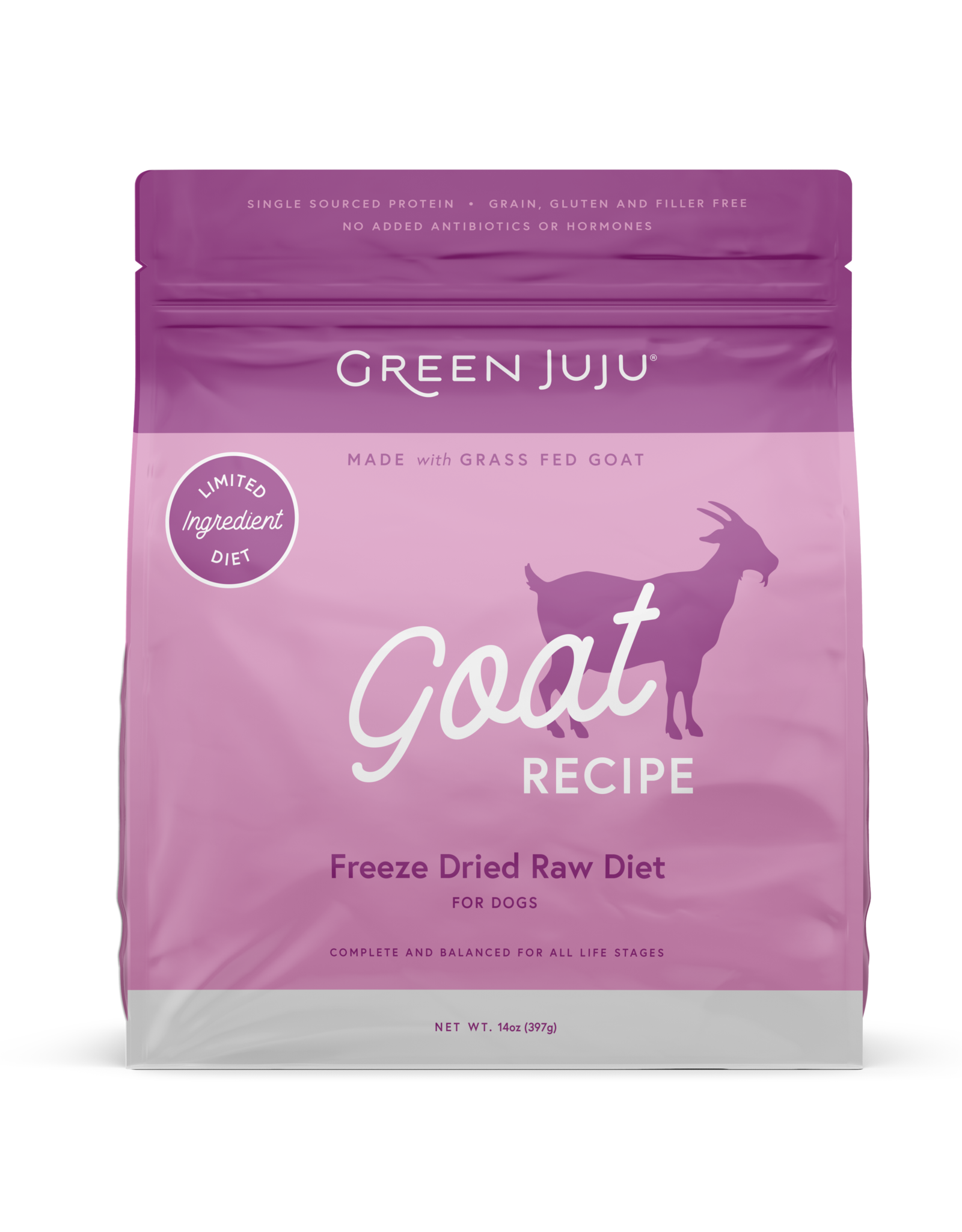 Green Juju Green Juju Freeze-Dried Raw Goat Recipe