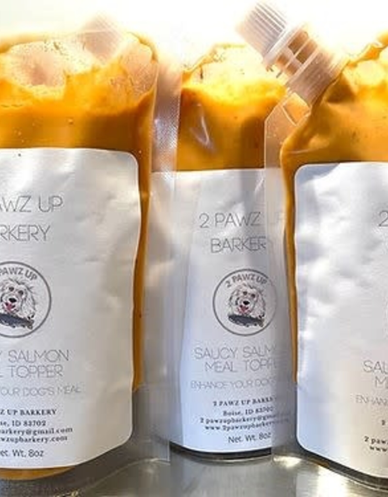 2 Pawz Up Barkery 2 Pawz Up Barkery Saucy Salmon Meal Topper