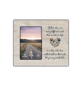Dog Speak Dog Speak Vertical Wood Frame - Different Roads