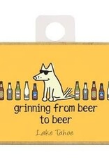 Dog Is Good Refrigerator Magnet - Grinning from Beer-To-Beer (Boise, Idaho)