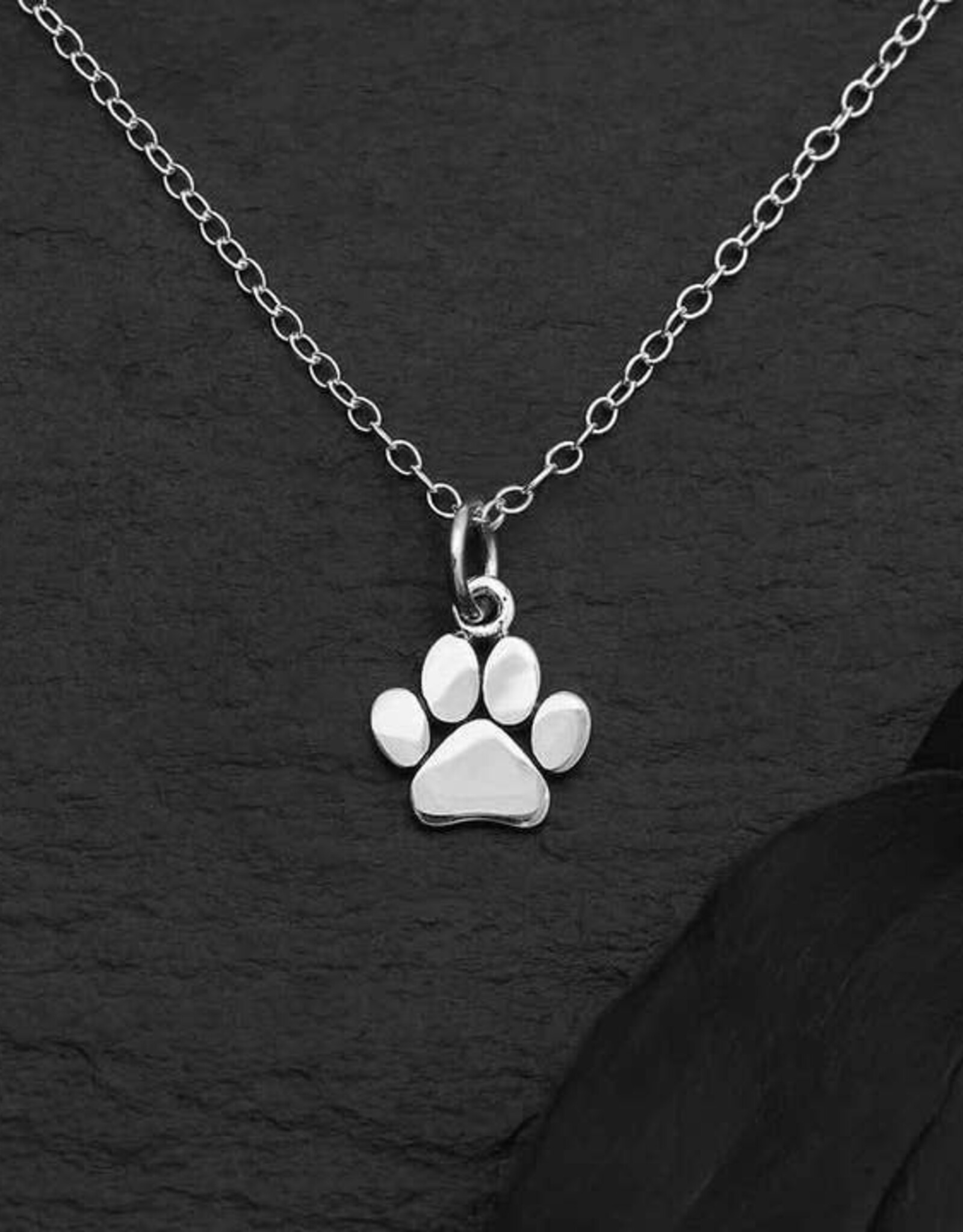 Zoey Simmons 18 Inch Paw Print Necklace