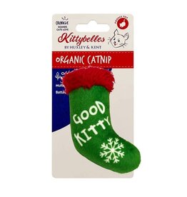 Huxley & Kent Holiday Good/Bad Kitty Stocking Cat Toy