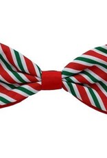 Huxley & Kent Holiday Bow Tie - Peppermint Stripe