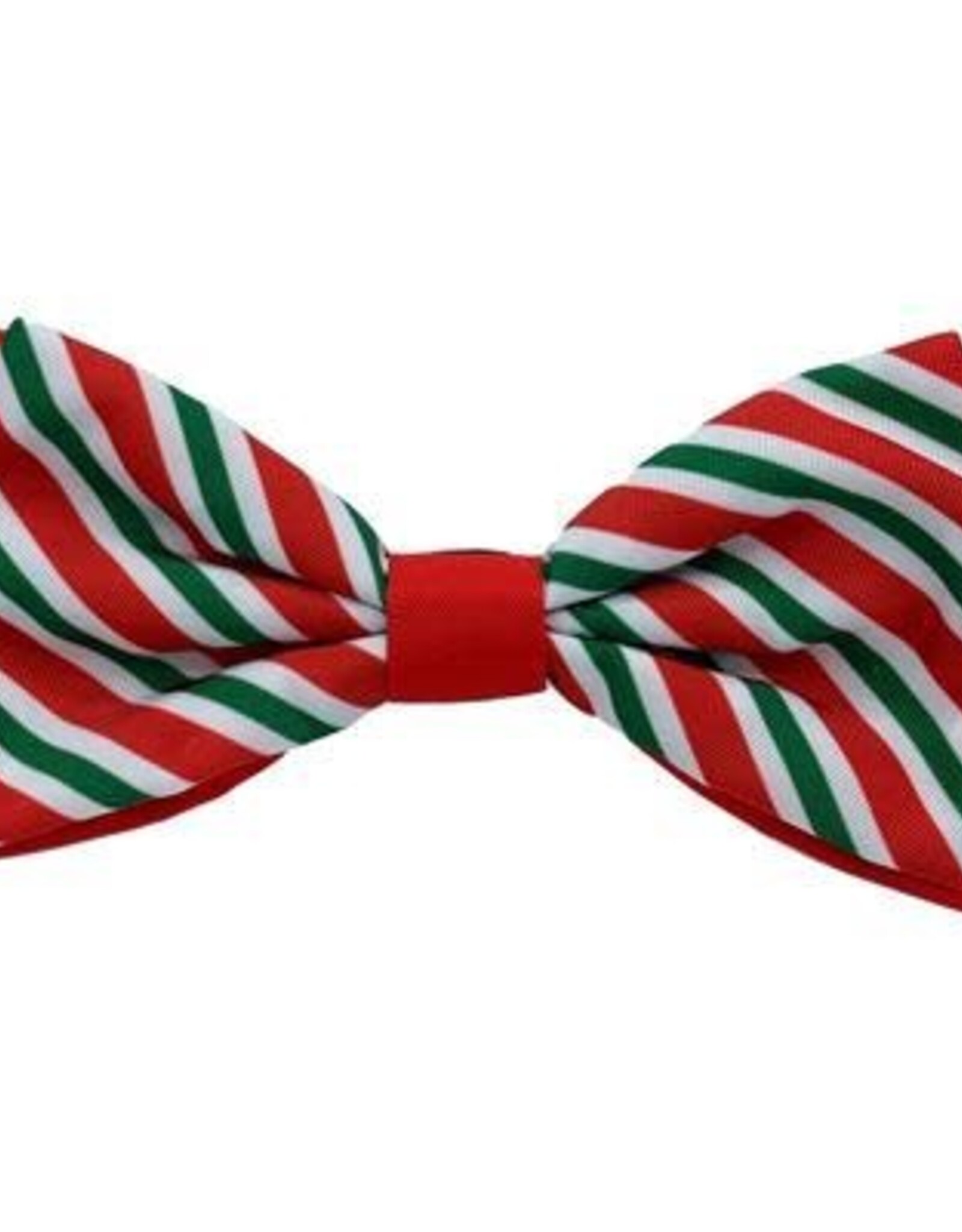 Huxley & Kent Holiday Bow Tie - Peppermint Stripe